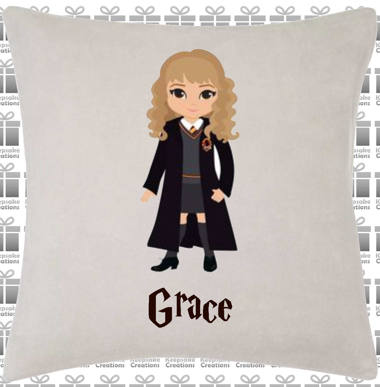 Personalised Hermione Granger Cushion