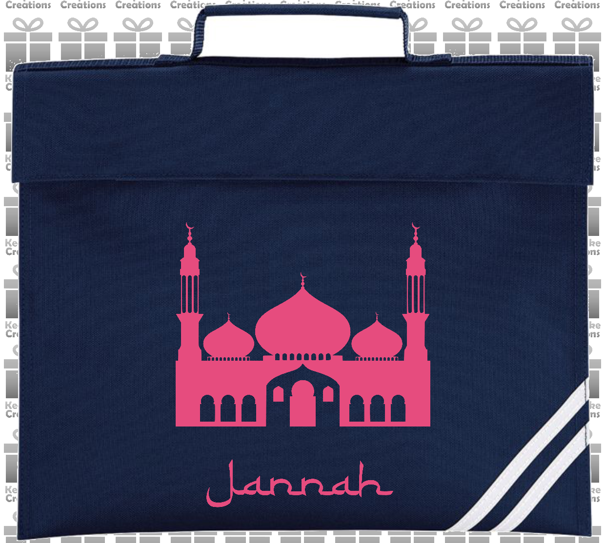 Personalised Mosque/Madrasa Book Bag #Design 2