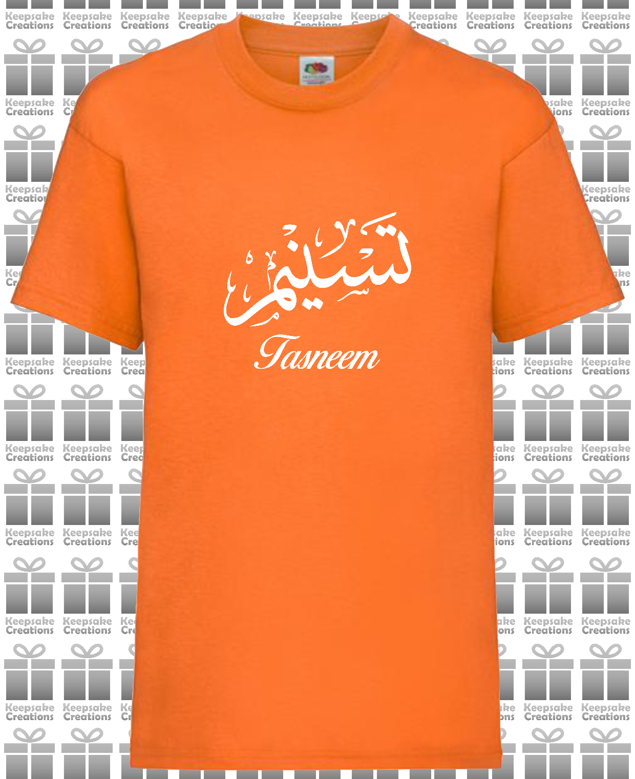 Personalised Kids Arabic Calligraphy T-shirt #OP