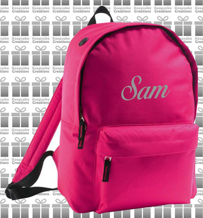 Personalised CURLY Design Backpack