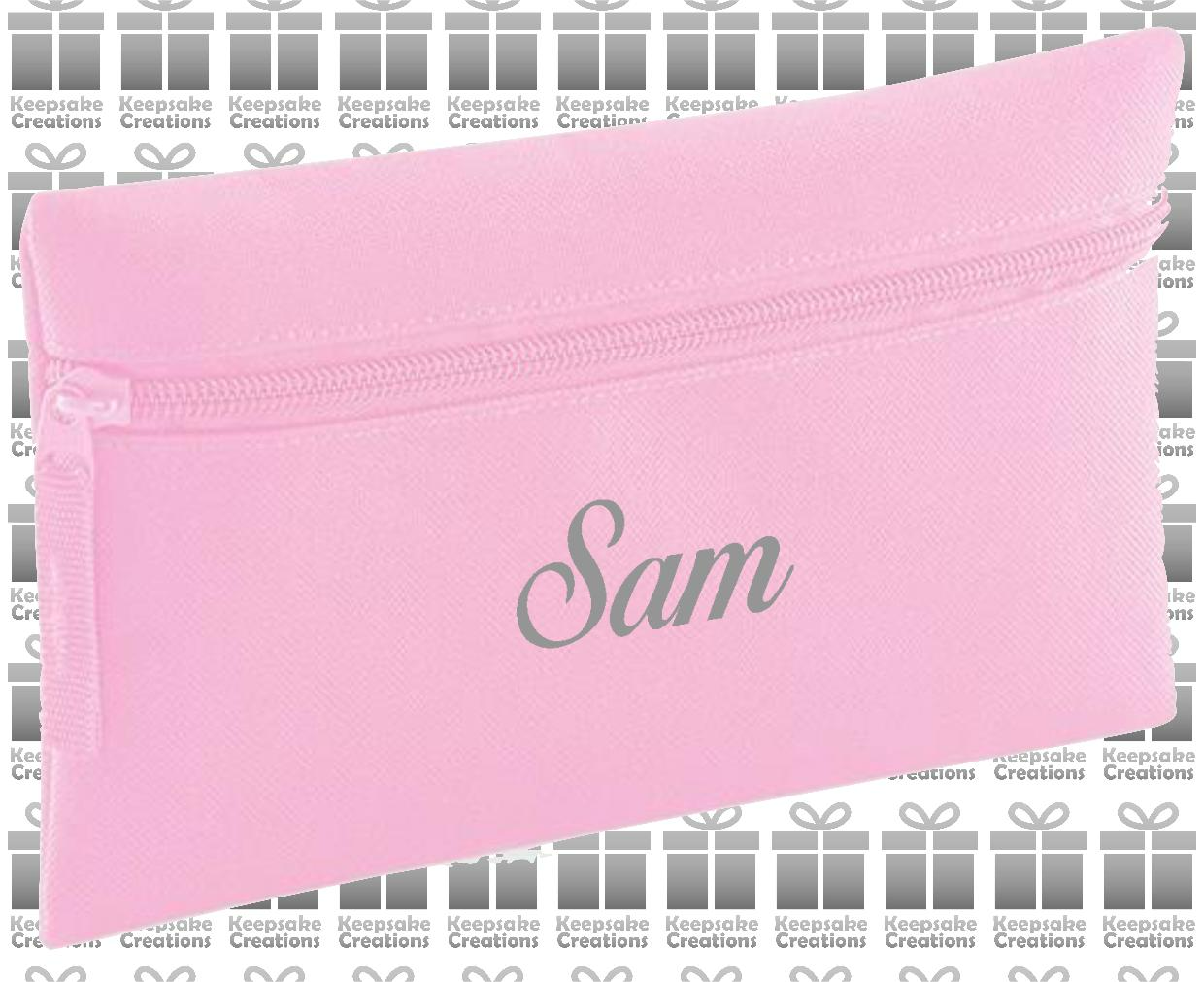Personalised CURLY Design Pencil Case