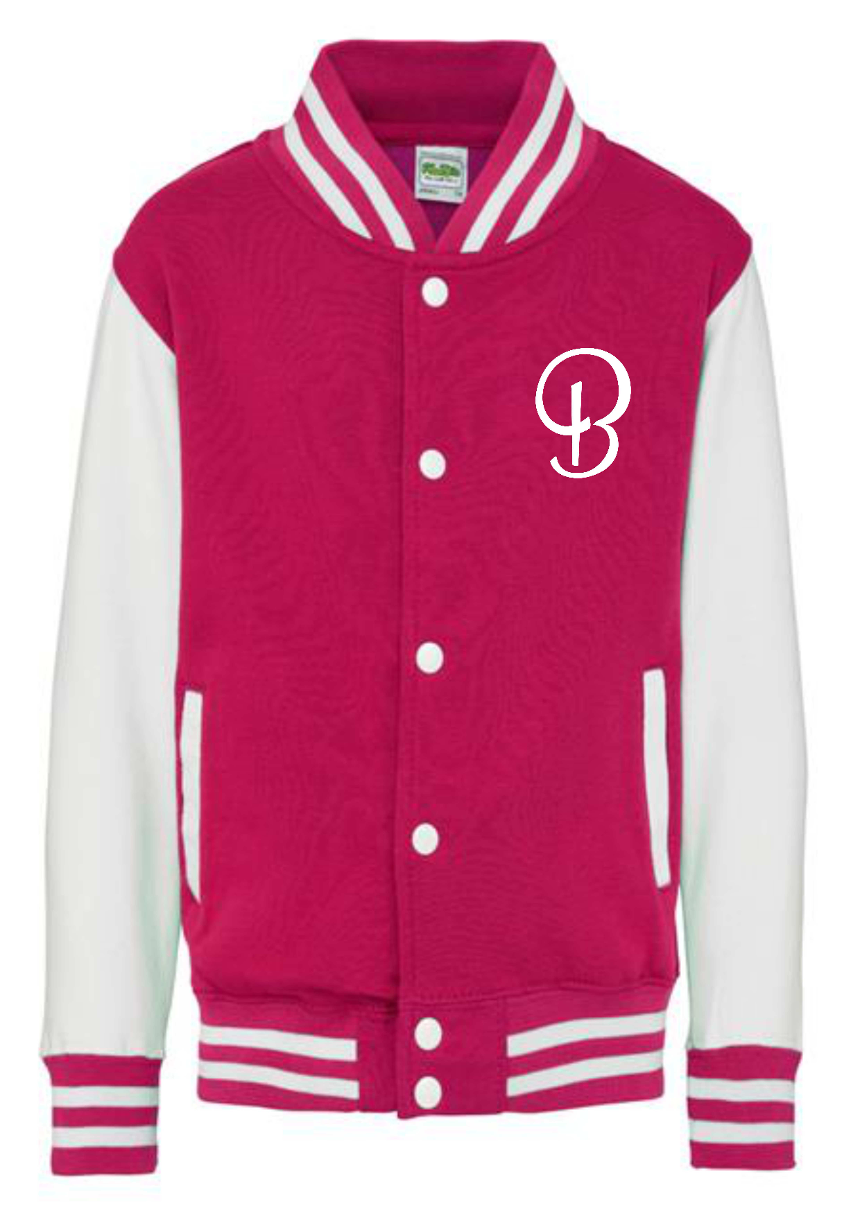 Personalised Kids Varsity College Jacket - Arabic Design - #W