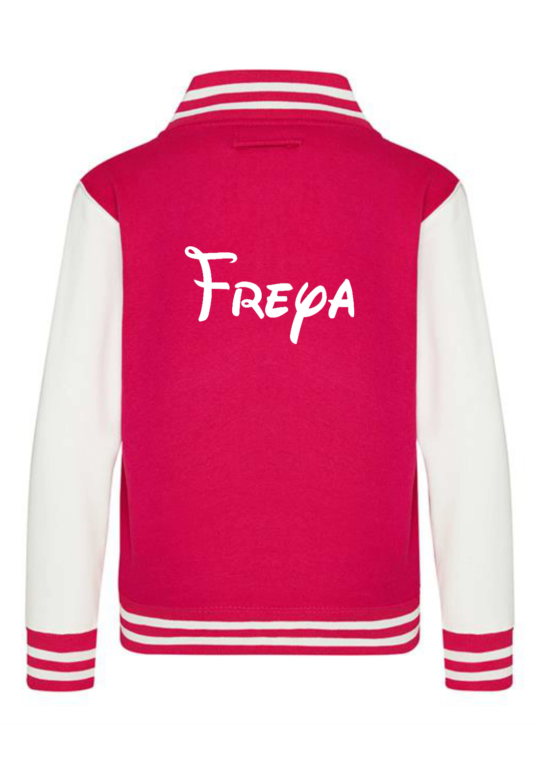 Personalised Unisex Varsity College Jackets - Disney Design - 