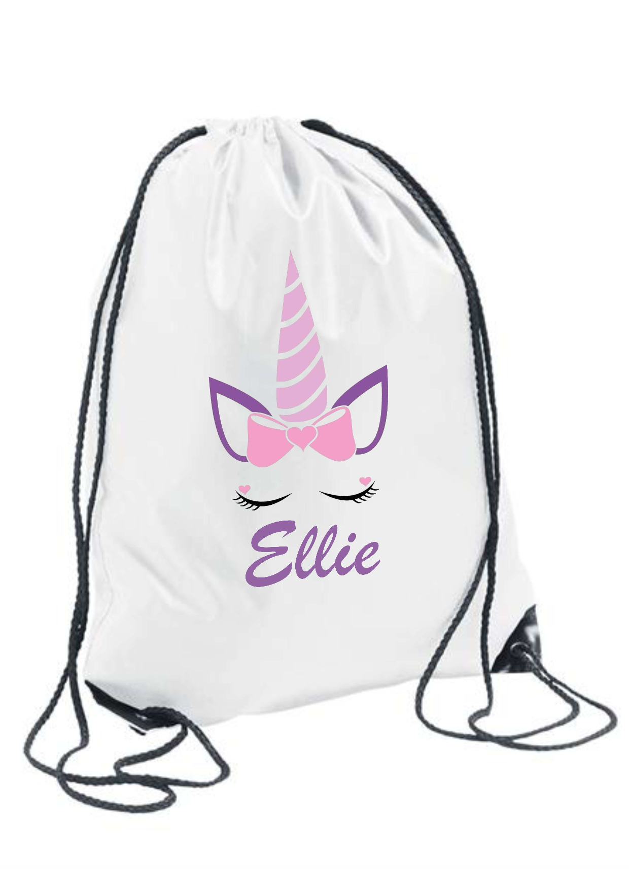Personalised Animal Themed Drawstring Gym Bag Toy Bag Snack Bag
