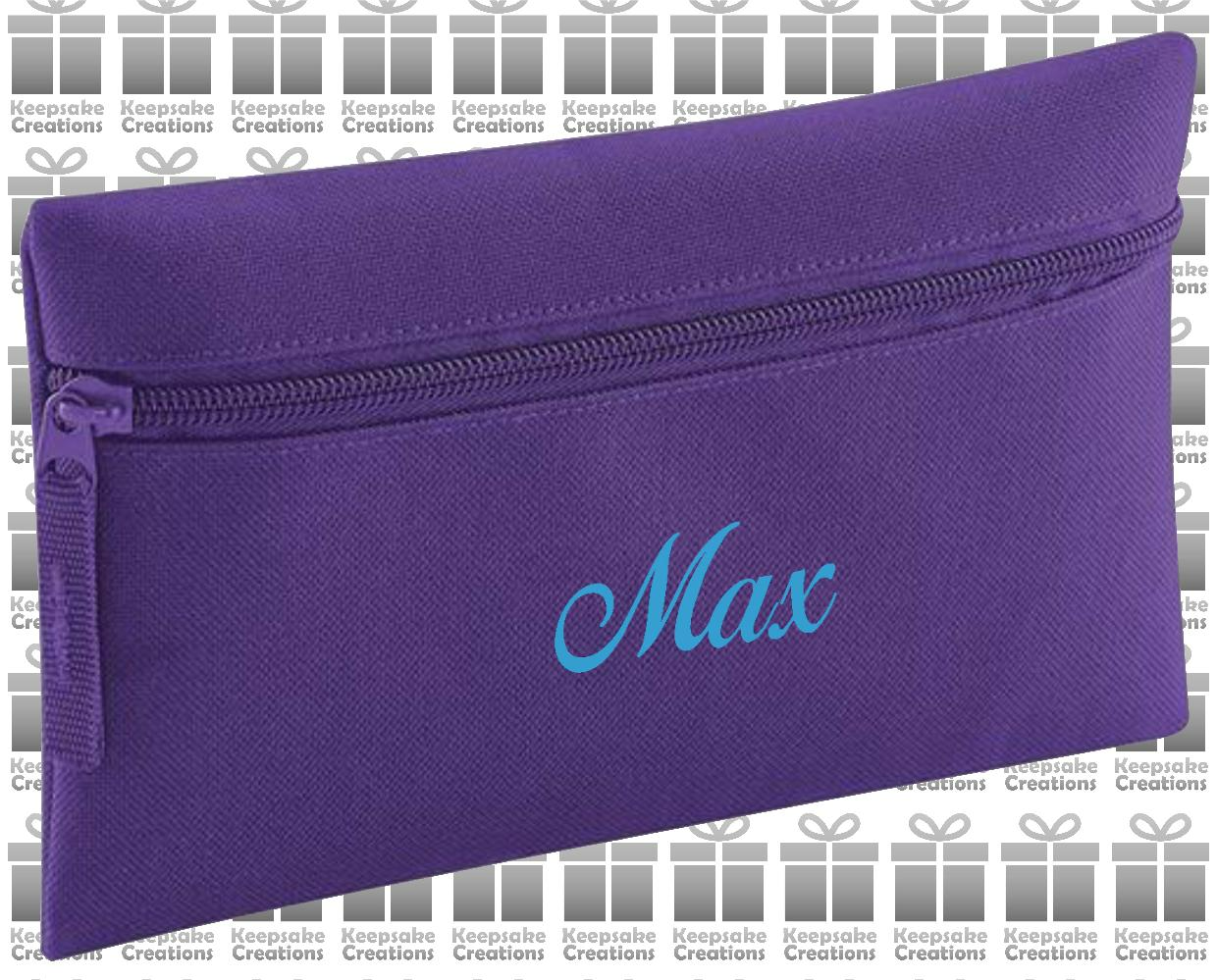 Personalised CURLY Design Pencil Case