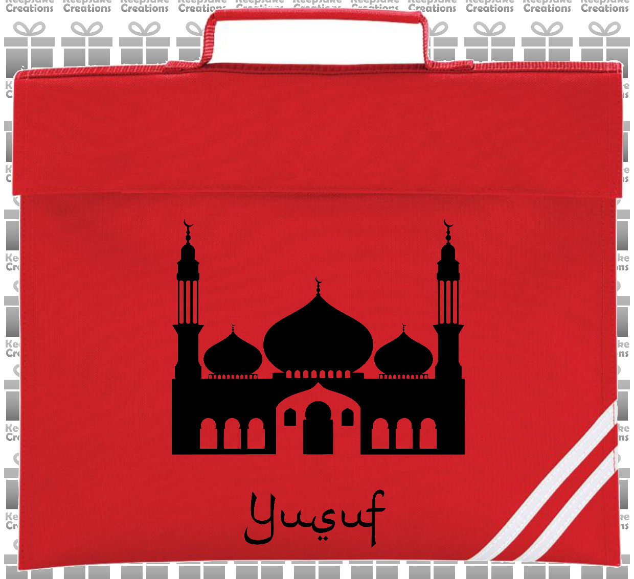 Personalised Mosque/Madrasa Book Bag #Design 2