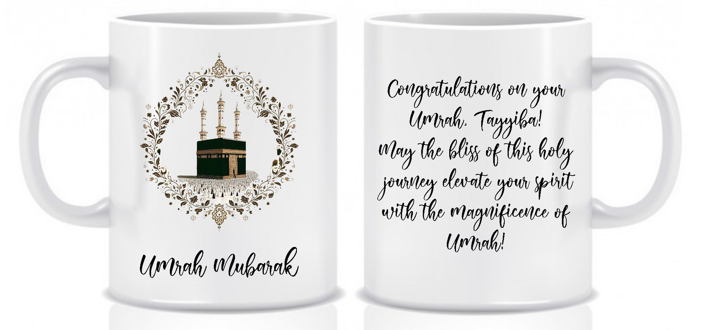 Umrah Mubarak Mug Islamic Gift