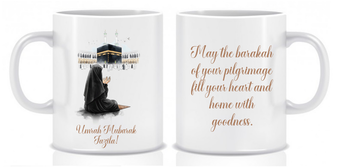 Umrah Mubarak Mug Islamic Gift