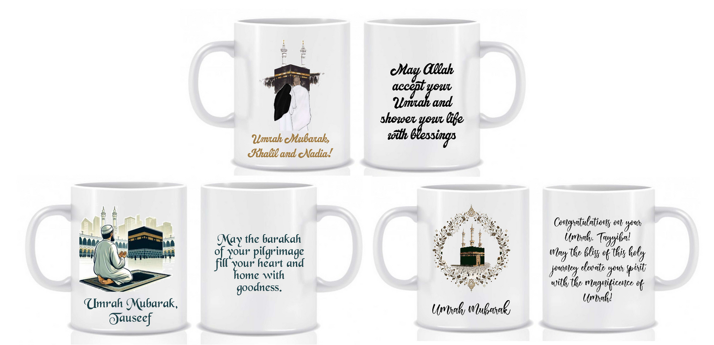 Umrah Mubarak Mug Islamic Gift