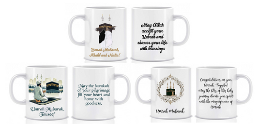 Umrah Mubarak Mug Islamic Gift